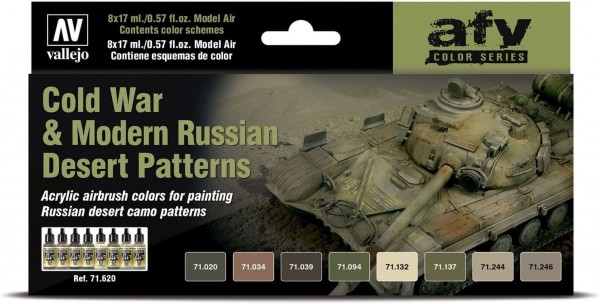 Model Air: Cold War & Modern Russian Green Patterns - AFV Series