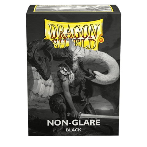 Dragon Shield Matte: Non-Glare Black V2 (100 Stück)