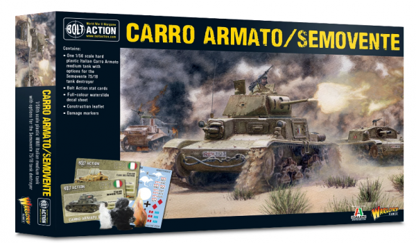 Bolt Action: Italian Army Carro Armato/Semovente