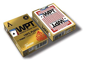 Poker: Bicycle Playing Cards WPT Gold Edition 100% Plastic (Poker)