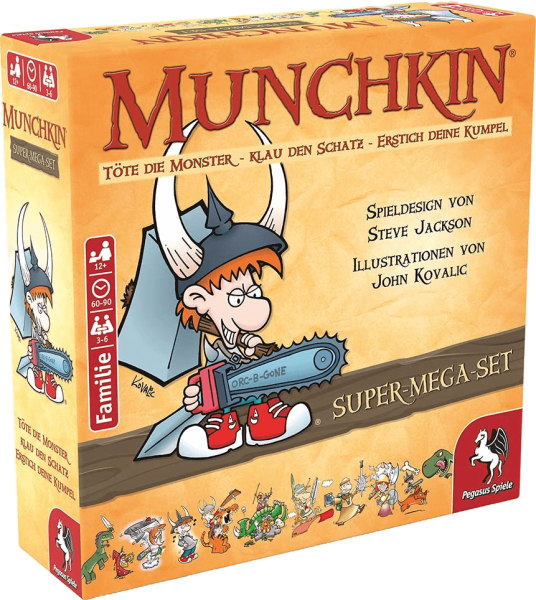 Munchkin Fantasy Super-Mega-Set (DE) *Fachhandels-exklusiv bis 31.12.2023*