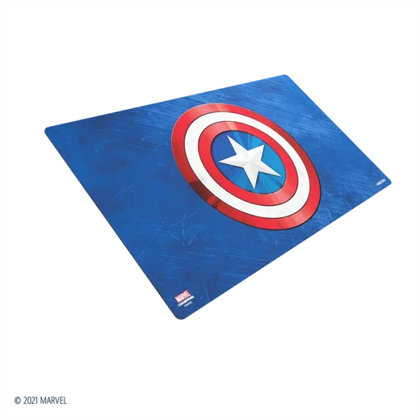 Marvel Champions Game Mat - Captain America