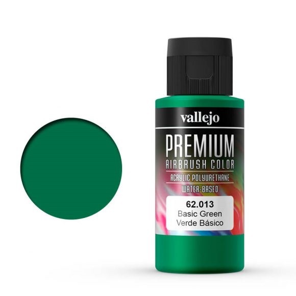 Vallejo Premium: Basic Green (Polyu.) (60ml)