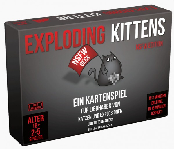 Exploding Kittens - NSFW Graue Edition (DE)