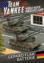 Team Yankee Gepard Flakpanzer Batterie