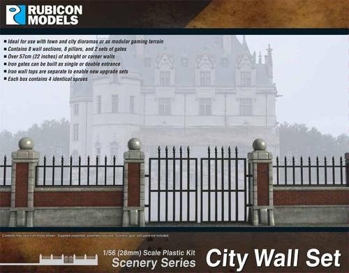 Rubicon Models: City Walls Set