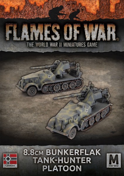 Flames of War GE: Bunkerflak Tank Hunter Platoon (x2)