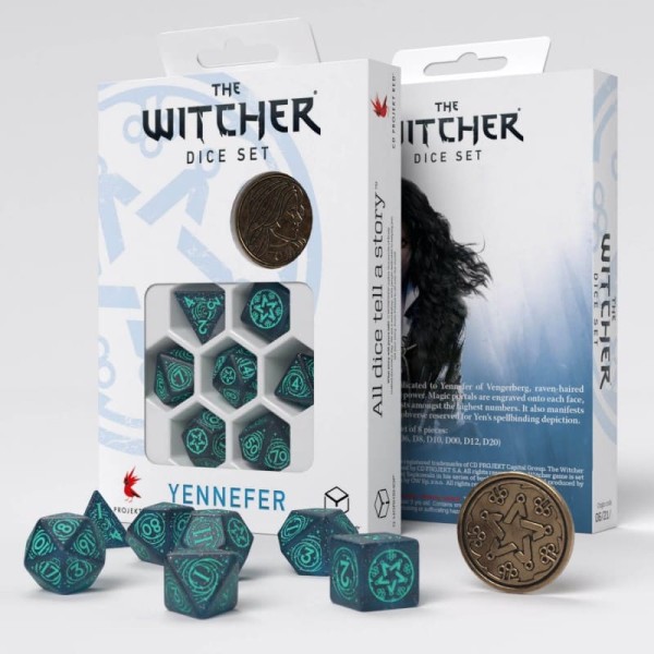 The Witcher - Dice Set Yennefer - Sorceress supreme