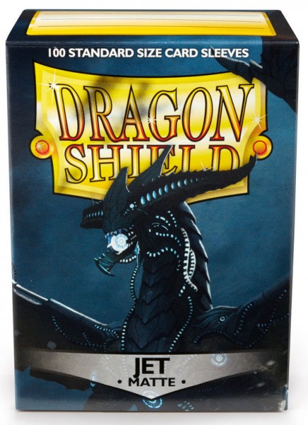 Dragon Shield Matte: Jet (100 Stück)