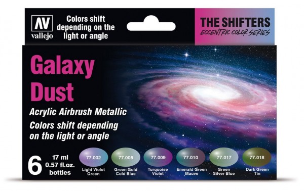Vallejo Shifters Set - Galaxy Dust (6x 17ml)