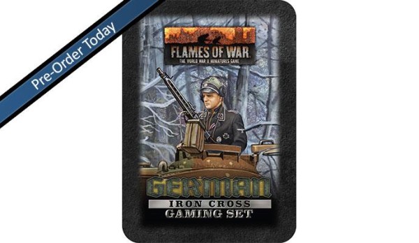 Flames of War: German Iron Cross Gaming Tin Set