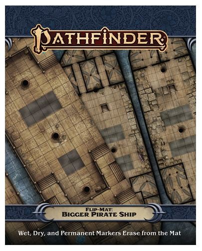 Pathfinder FlipMat Bigger Pirate Ship