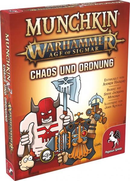 Munchkin Warhammer Age of Sigmar: Chaos & Ordnung (Erw.)