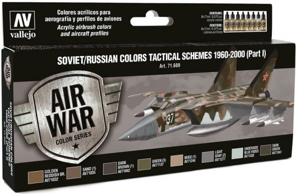 Model Air: Model Air Set Soviet / Russian colors Tactical Schemes 1 (8)