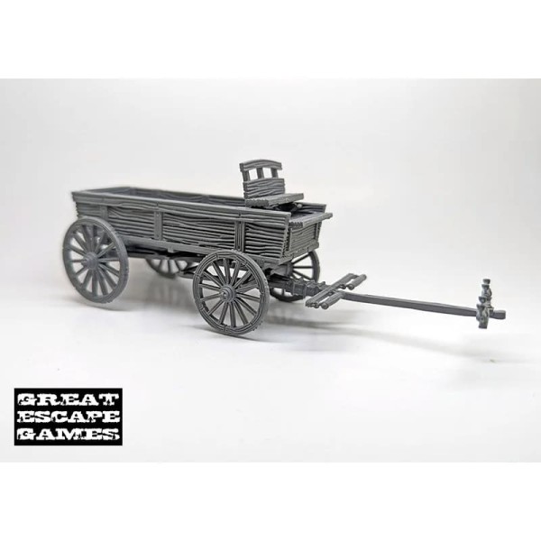 Dead Man's Hand: Unhitched Wagon (Plastic)