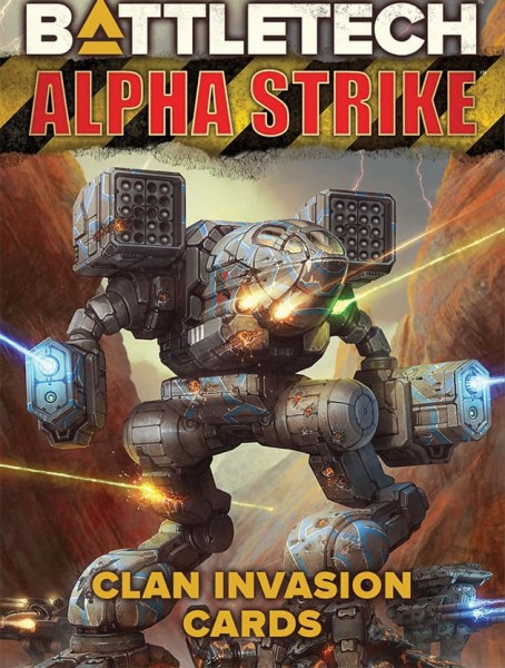Battletech Alpha Strike Clan Invasion Cards (EN)