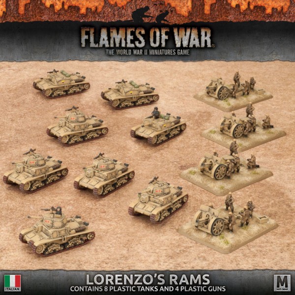 Flames of War IT: Lorenzo´s Ram Italian Army Deal