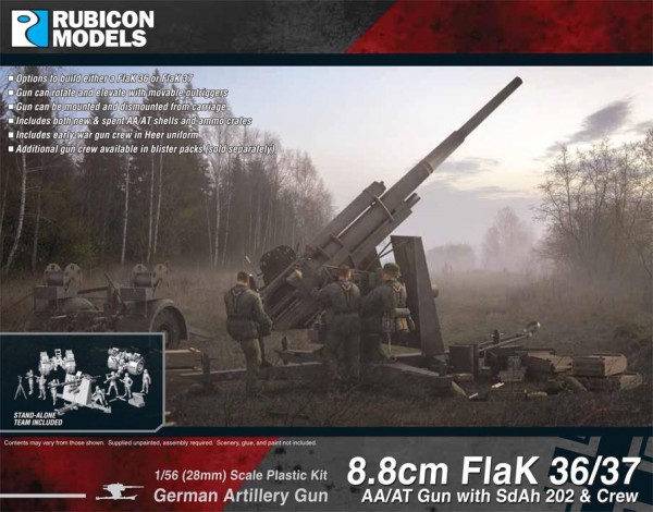 8,8cm FlaK 36/37 AA/AT Gun
