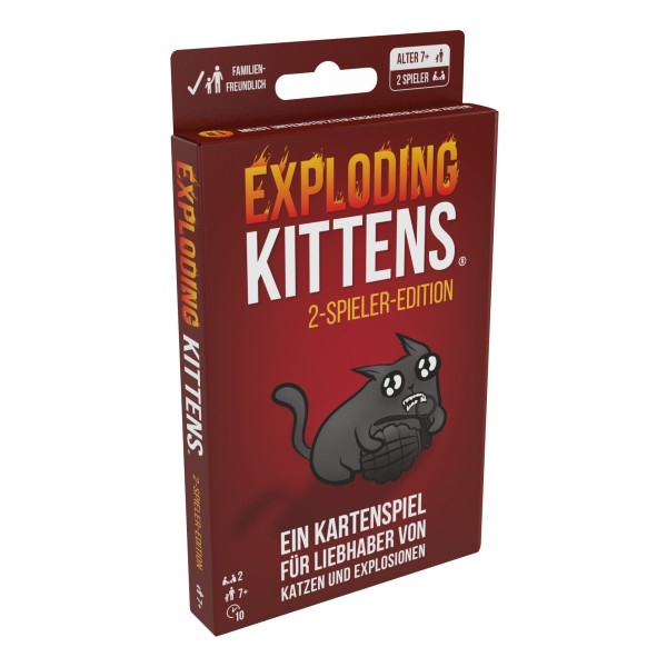 Exploding Kittens - 2-Spieler-Edition (DE)