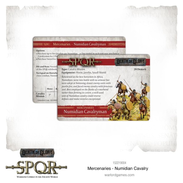 SPQR Numidian Cavalry