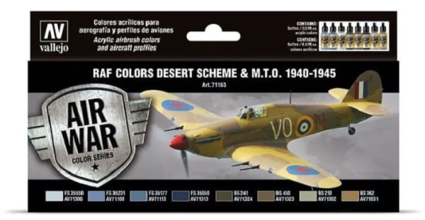 Model Air: Model Air Set RAF & FAA Desert Scheme & MTO 1940-45 (8)