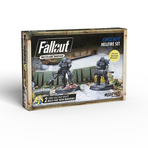 Fallout: Wasteland Warfare - Enclave: Hellfire Set (engl.)