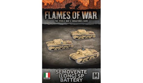 Flames of War IT: Semovente (long) SP Battery (x3)