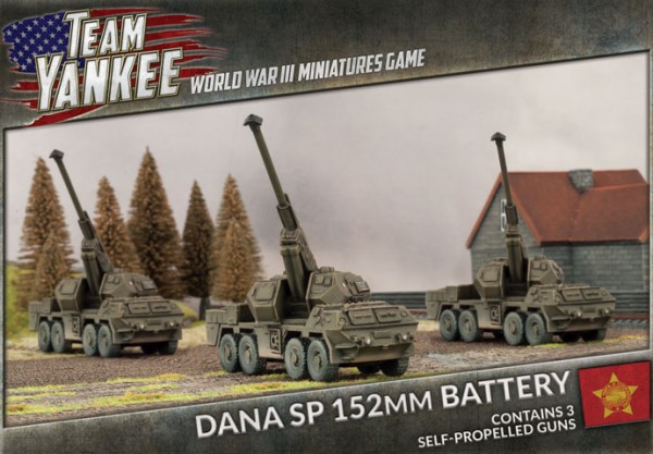 Team Yankee DANA SP 152mm Battery (x3)