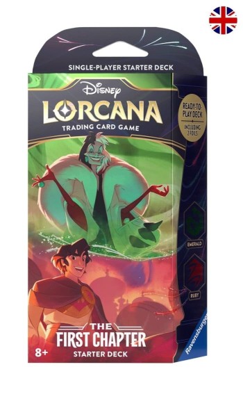 Lorcana Starter - The First Chapter- Emerald Ruby (EN)