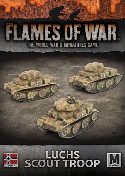 Flames of War GE: Luchs Scout Platoon (x3)