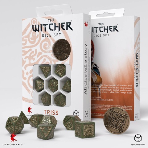The Witcher - Dice Set Triss - The Fourteenth of the Hill