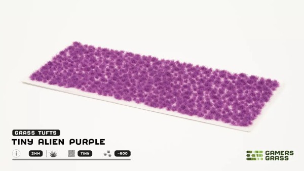 Gamers Grass: Tiny Alien Purple (2mm)