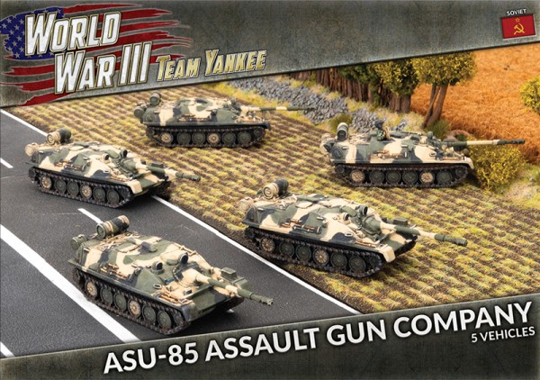 Team Yankee ASU-85 Assault Gun Company (x5)