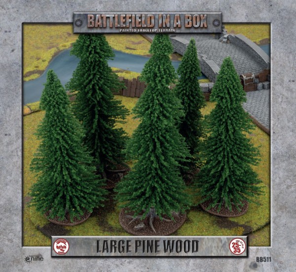 Large Pine Wood - 28mm