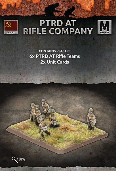 Flames of War SU: PTRD AT Rifle Company (Plastic)