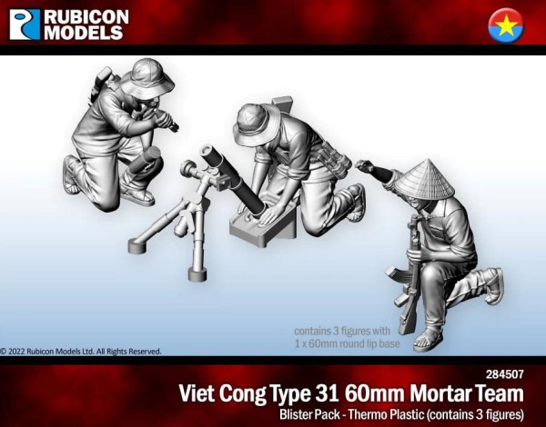Vietnam War VC Type 31 60mm Mortar