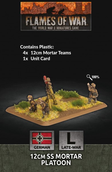 Flames of War GE: WSS 12cm Mortar Platoon (x4)