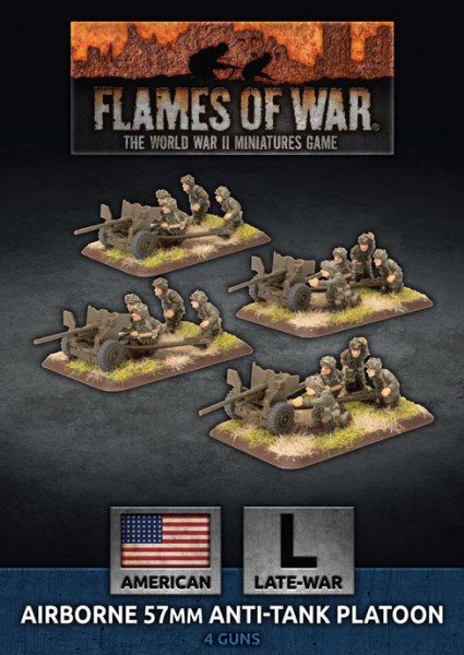 Flames of War US: Parachute 57mm AT-Gun Platoon (Plastic)