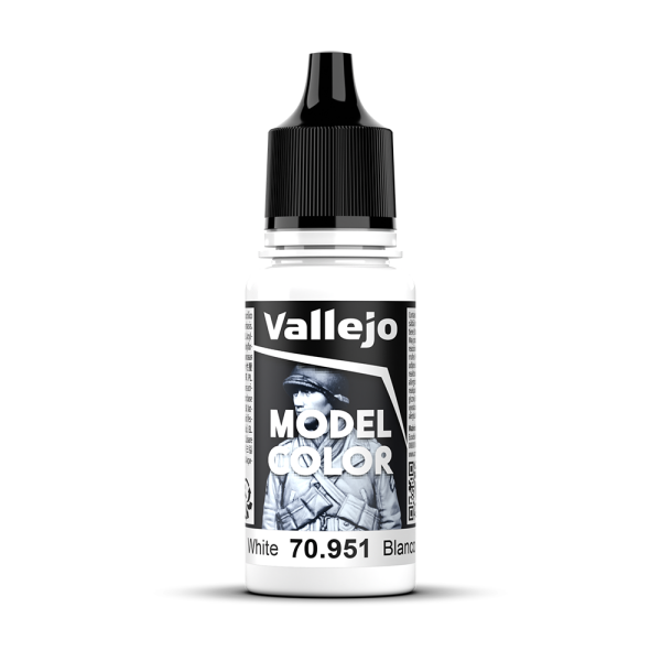 White 18ml - Model Color (001)