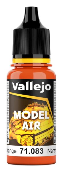 Vallejo Model Air: 083 Orange, 17 ml