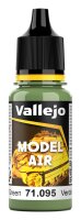 Vallejo Model Air: 095 Pale Green, 17 ml