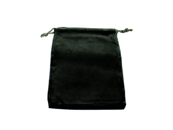 Würfelbeutel, Stoff, schwarz