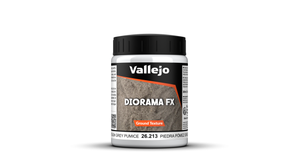 Grey Pumice - Ground Textures 200 ml