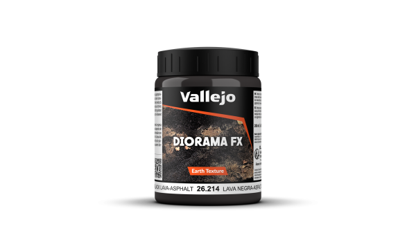 Black Lava-Asphalt - Earth Textures 200 ml