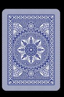 Poker 4 Jumbo - Cristallo Blue [100% Plastic]