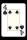Poker 4 Jumbo - Cristallo Blue [100% Plastic]