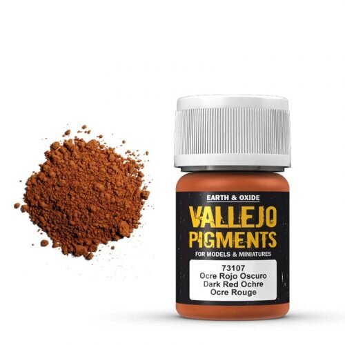 Vallejo Pigment Dark Red Ocre 35ml