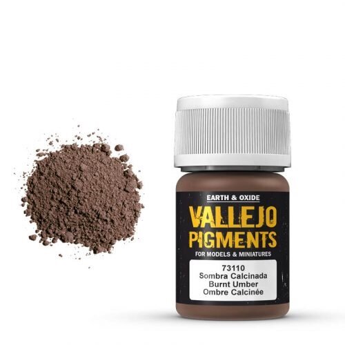 Vallejo Pigment Burnt Umber 35ml