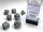 Würfelset: 7 Würfel mehrseitig Opaque Polyhedral Dark Grey/black 7-Die Set
