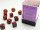 Würfelset: 36 Würfel 6-seitig 12mm Gemini Purple-Red/gold